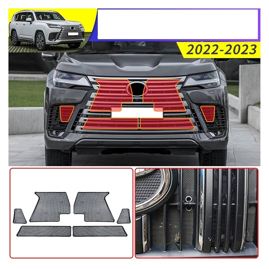 Amazon | 車のグリル レクサス LX600 2022 2023 外装変更